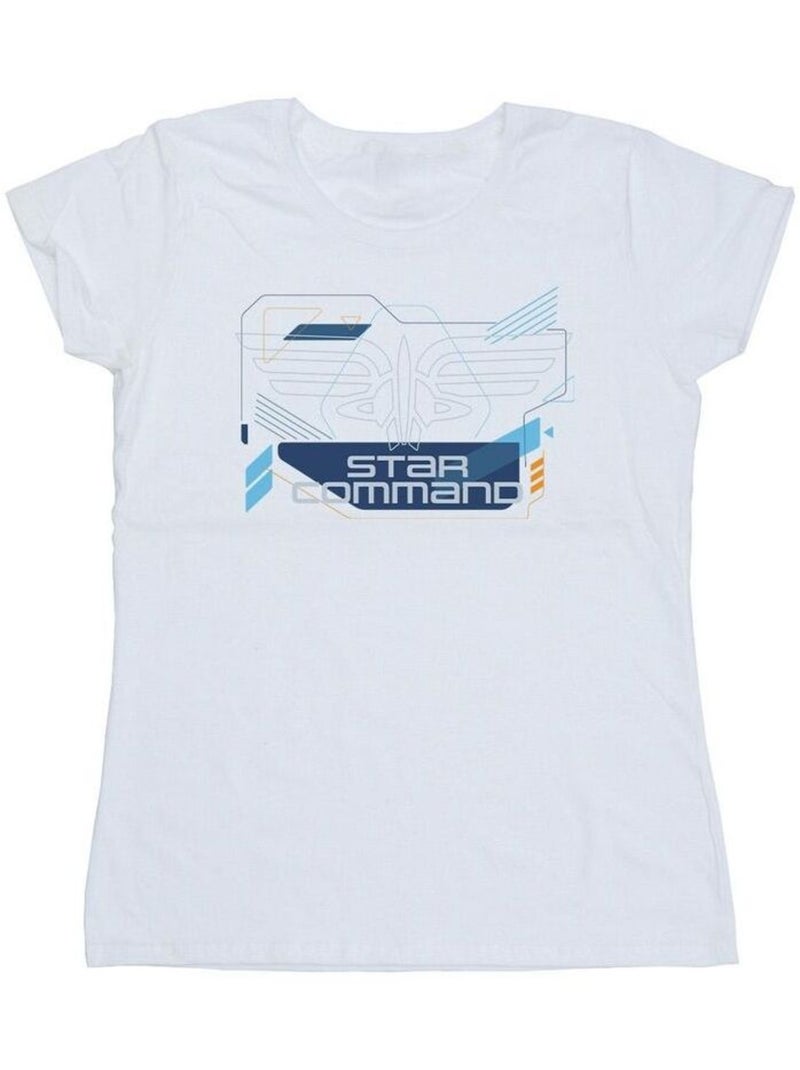 Disney - T-shirt LIGHTYEAR STAR COMMANDS Blanc - Kiabi