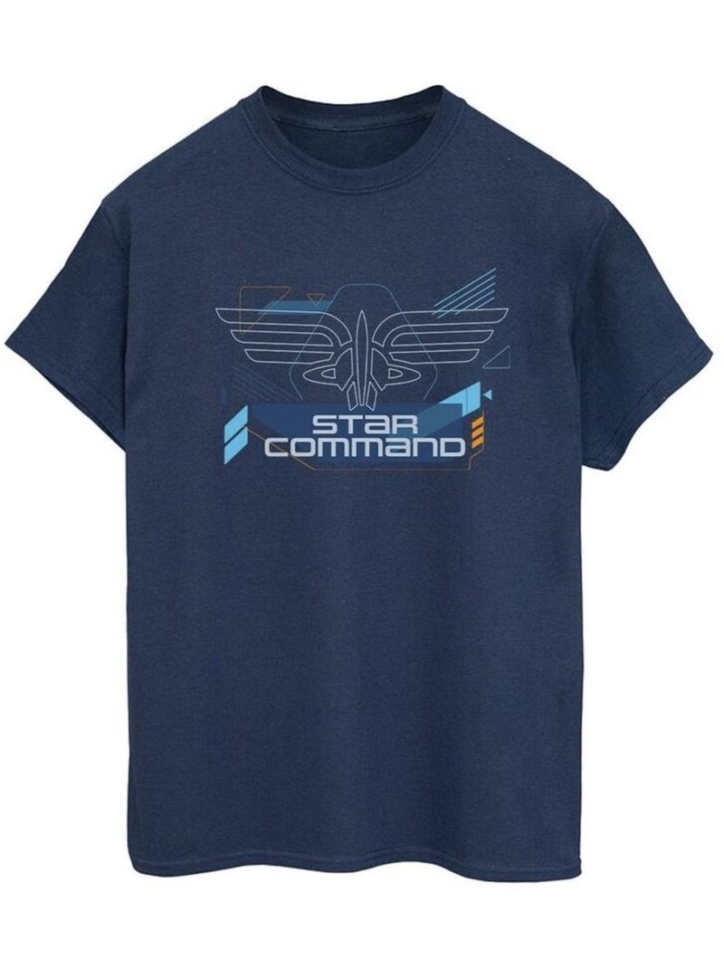 Disney - T-shirt LIGHTYEAR STAR COMMANDS Bleu marine - Kiabi