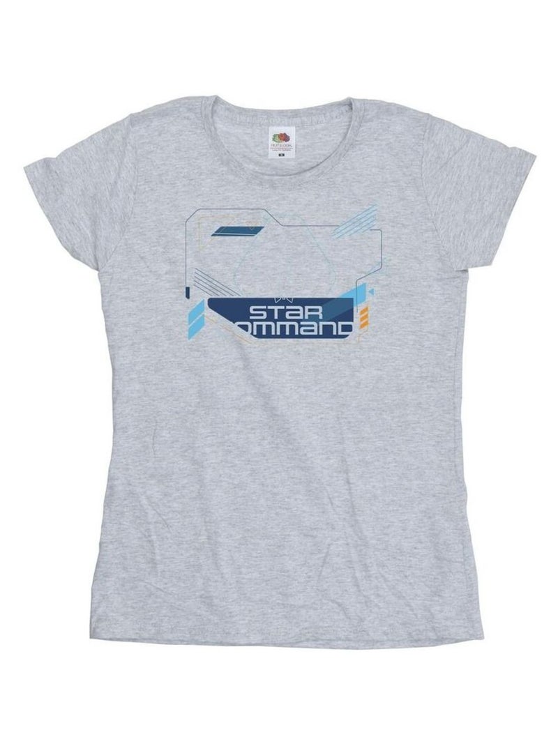 Disney - T-shirt LIGHTYEAR STAR COMMANDS Gris chiné - Kiabi