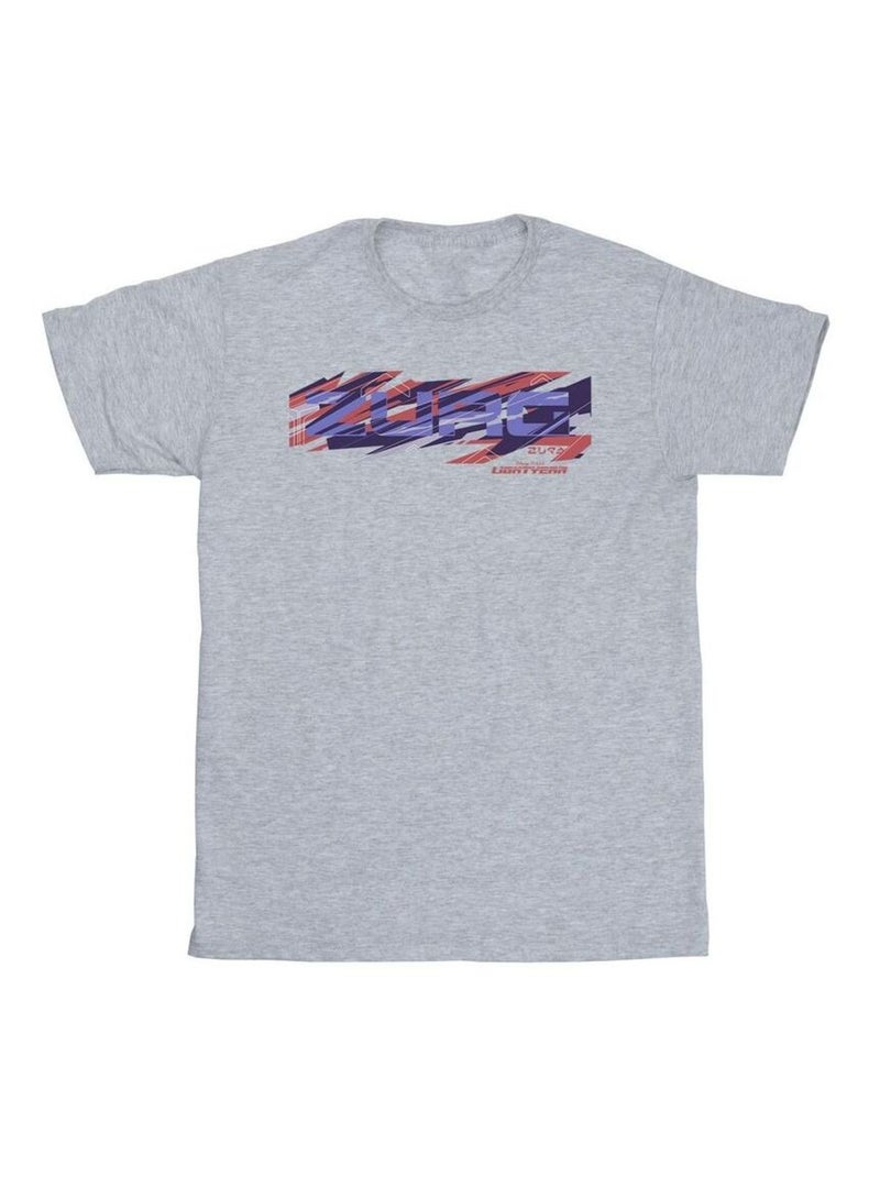 Disney - T-shirt LIGHTYEAR ZURG GRAPHIC TITLE Gris chiné - Kiabi