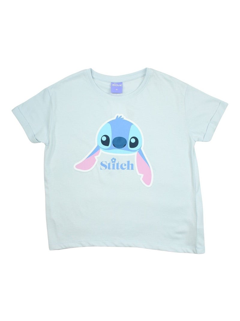 Disney - T-shirt Lilo et Stitch. Gris - Kiabi