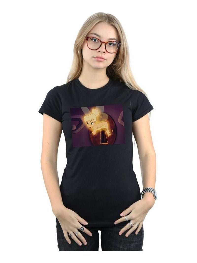 Disney - T-shirt LOCK SQUEEZE Noir - Kiabi