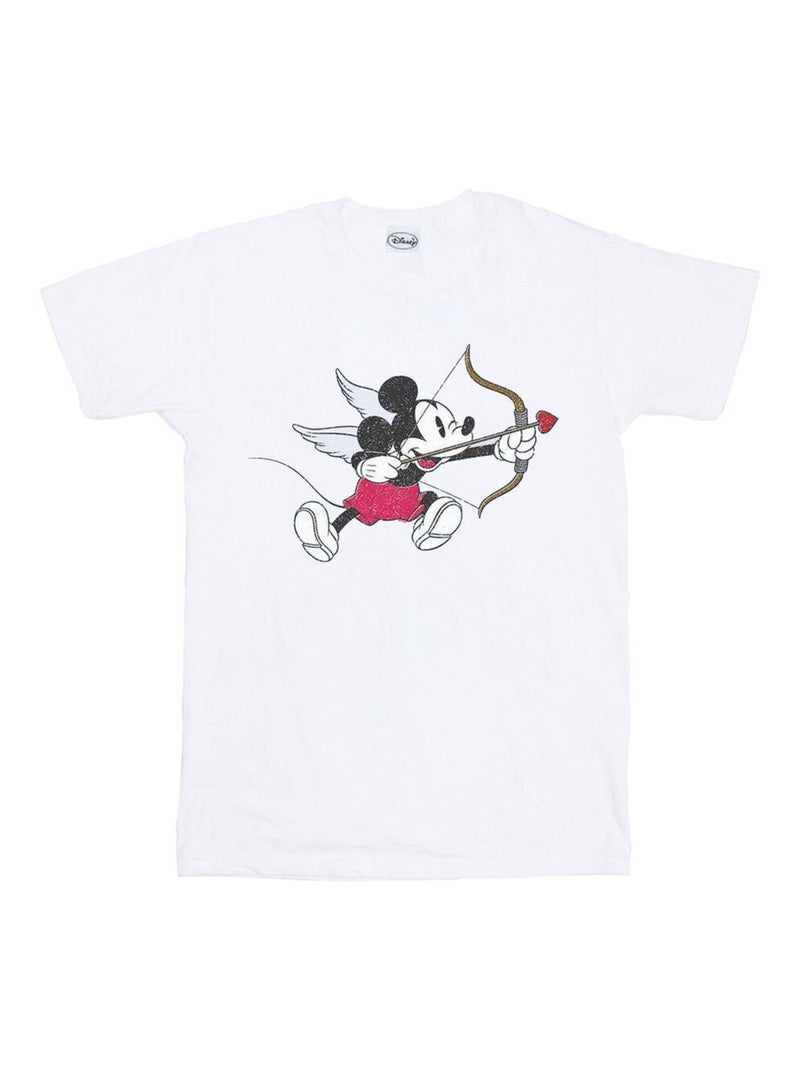 Disney - T-shirt LOVE CHERUB Blanc - Kiabi