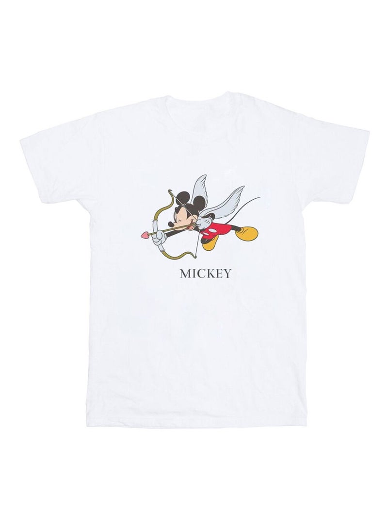 Disney - T-shirt LOVE CHERUB Blanc - Kiabi