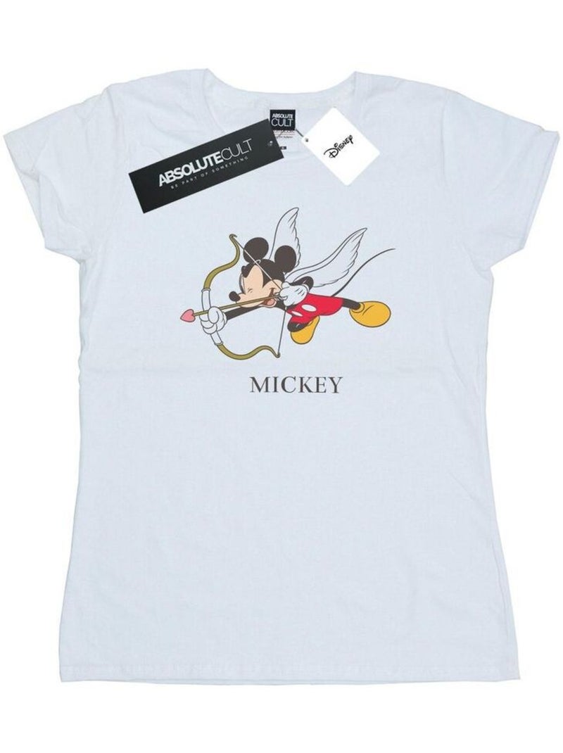 Disney - T-shirt LOVE CHERUB Blanc - Kiabi