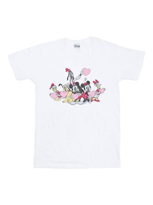 Disney - T-shirt LOVE FRIENDS - Kiabi Disney - T-shirt LOVE FRIENDS - Kiabi