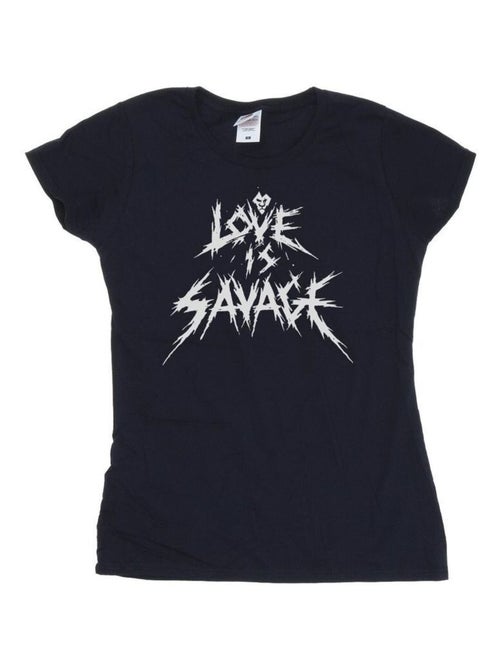 Disney - T-shirt LOVE IS SAVAGE - Kiabi Disney - T-shirt LOVE IS SAVAGE - Kiabi