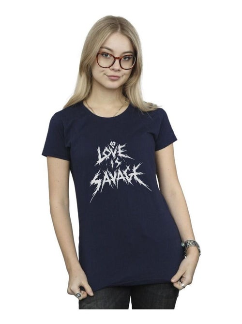 Disney - T-shirt LOVE IS SAVAGE - Kiabi Disney - T-shirt LOVE IS SAVAGE - Kiabi