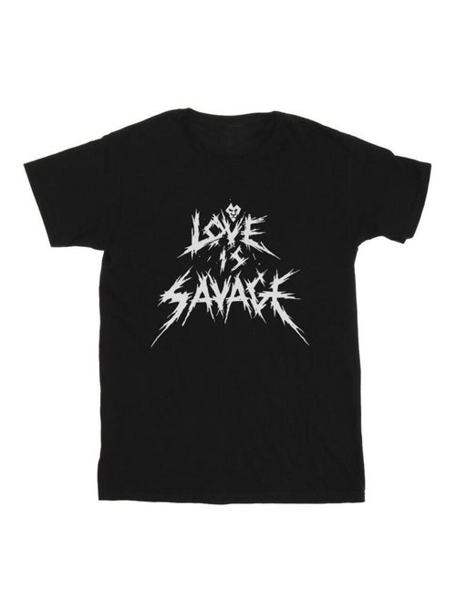 Disney - T-shirt LOVE IS SAVAGE - Kiabi Disney - T-shirt LOVE IS SAVAGE - Kiabi