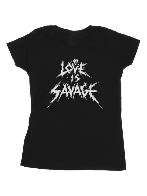 Disney - T-shirt LOVE IS SAVAGE - Kiabi Disney - T-shirt LOVE IS SAVAGE - Kiabi