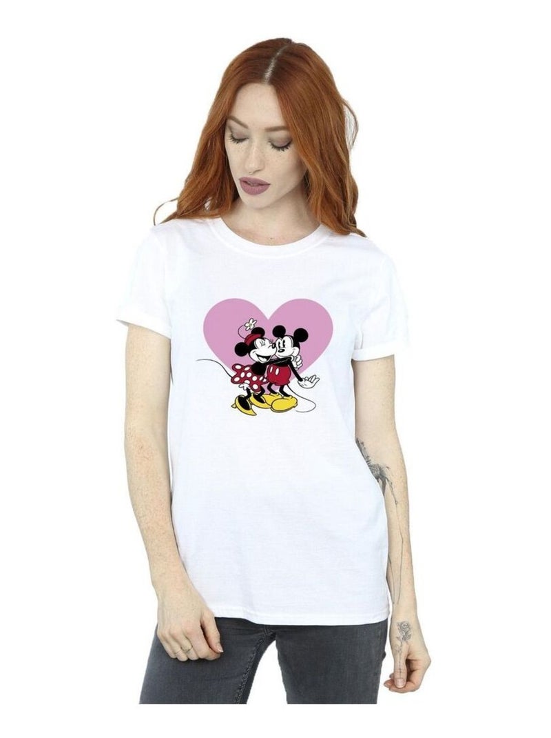 Disney - T-shirt LOVE LANGUAGES Blanc - Kiabi