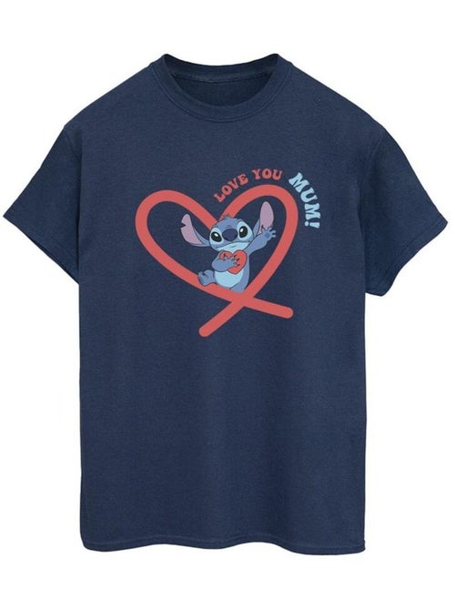 Disney - T-shirt LOVE YOU MUM - Kiabi Disney - T-shirt LOVE YOU MUM - Kiabi