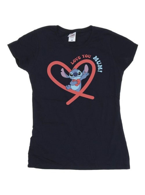 Disney - T-shirt LOVE YOU MUM - Kiabi Disney - T-shirt LOVE YOU MUM - Kiabi