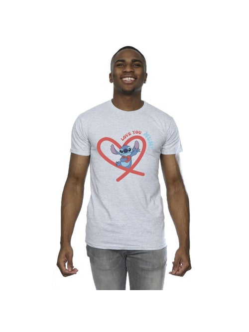 Disney - T-shirt LOVE YOU MUM - Kiabi Disney - T-shirt LOVE YOU MUM - Kiabi