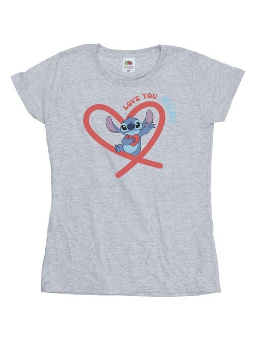 Disney - T-shirt LOVE YOU MUM - Kiabi