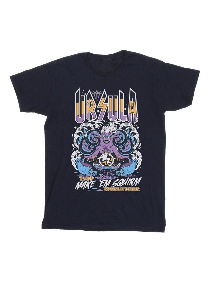 Disney - T-shirt MAKE EM SQUIRM Bleu marine - Kiabi