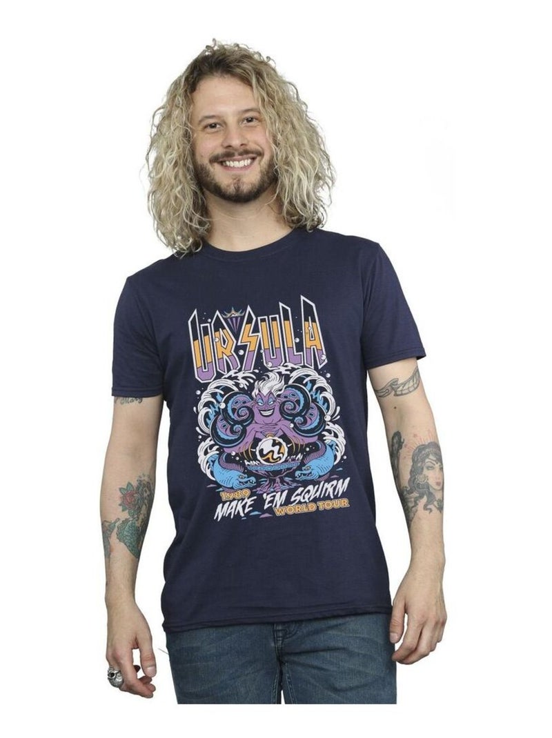 Disney - T-shirt MAKE EM SQUIRM Bleu marine - Kiabi