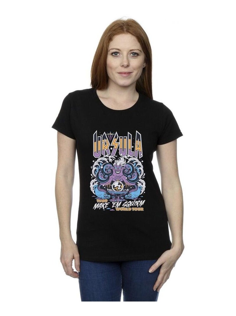 Disney - T-shirt MAKE EM SQUIRM Noir - Kiabi