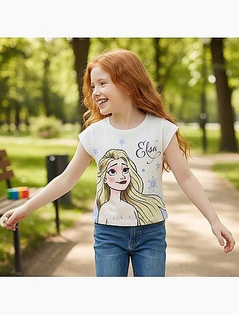 Disney - t-shirt manches courtes avec personnage