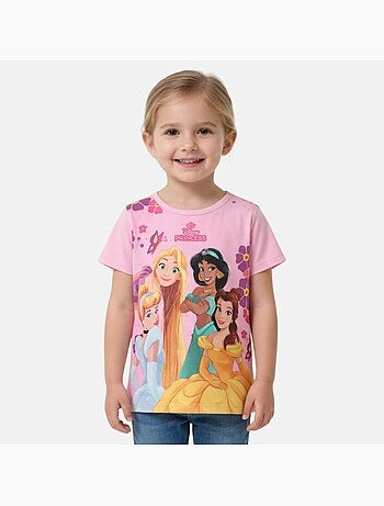 Disney - T-shirt manches courtes enfant à imprimé