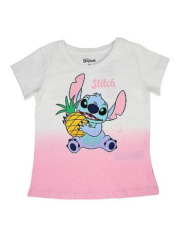 Disney - T-shirt manches courtes Fille Lilo et Stitch