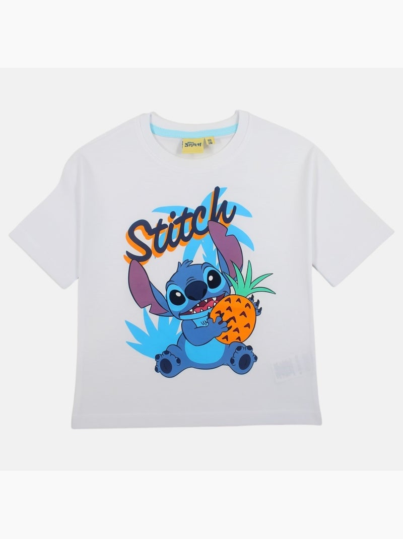 Disney - T-shirt manches courtes garçon avec personnage Blanc - Kiabi