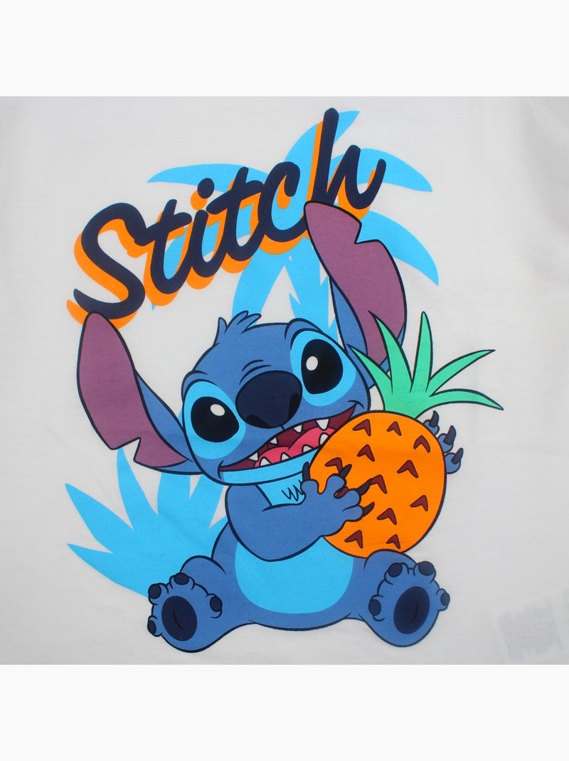 Disney - T-shirt manches courtes garçon avec personnage Blanc - Kiabi