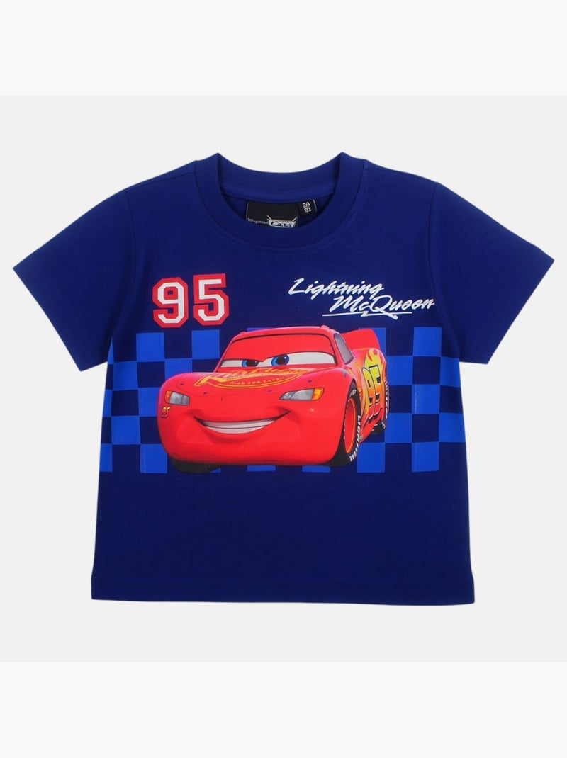 Disney - T-shirt manches courtes garçon avec personnage Bleu marine - Kiabi