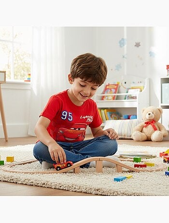 Disney - T-shirt manches courtes garçon avec personnage