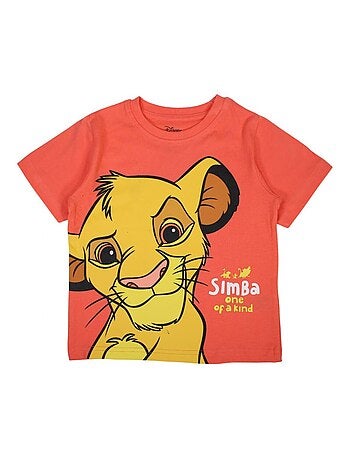 Disney - T-shirt manches courtes Garçon Le Roi Lion