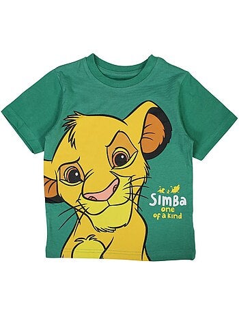 Disney - T-shirt manches courtes Garçon Le Roi Lion
