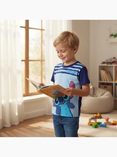Disney - t-shirt manches courtes imprimé, col rond - Kiabi