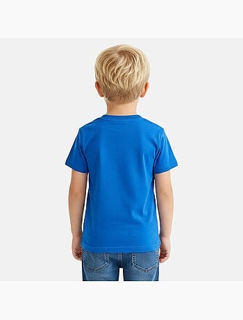 Disney - t-shirt manches courtes imprimé, coupe droite et col rond