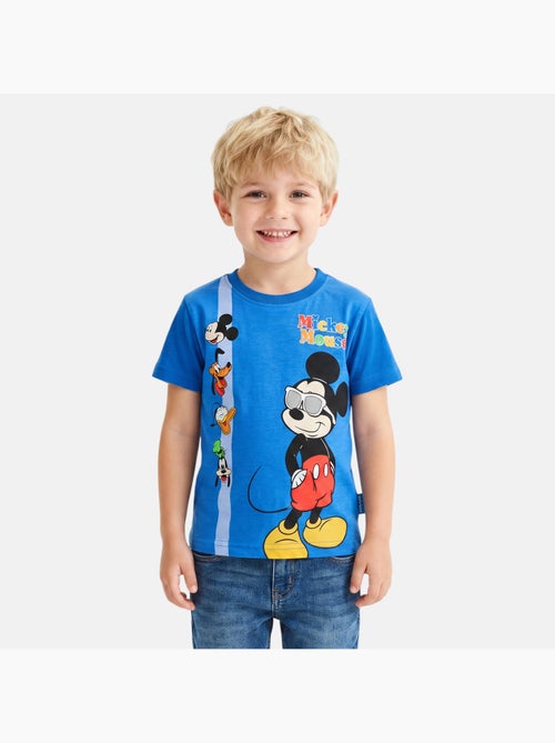 Disney - t-shirt manches courtes imprimé, coupe droite et col rond - Kiabi