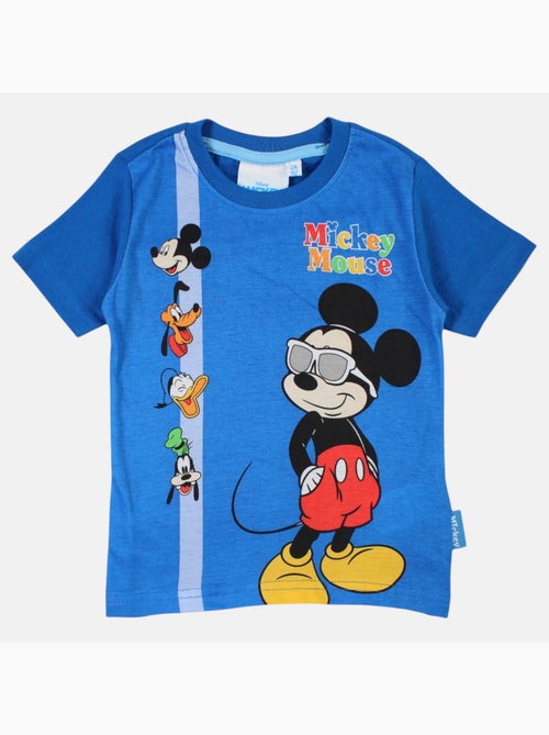 Disney - t-shirt manches courtes imprimé, coupe droite et col rond - Kiabi