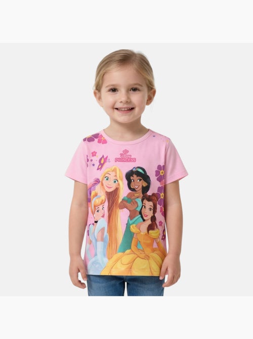 Disney - t-shirt manches courtes imprimé, coupe droite et col rond - Kiabi