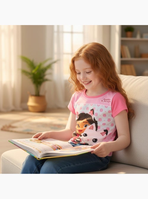 Disney - t-shirt manches courtes imprimé, coupe droite et col rond - Kiabi