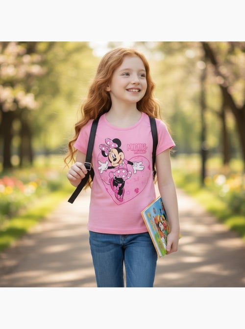 Disney - t-shirt manches courtes imprimé, coupe droite et col rond - Kiabi Disney - t-shirt manches courtes imprimé, coupe droite et col rond - Kiabi