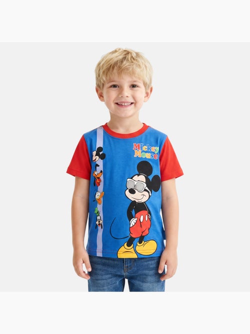Disney - t-shirt manches courtes imprimé, coupe droite et col rond - Kiabi