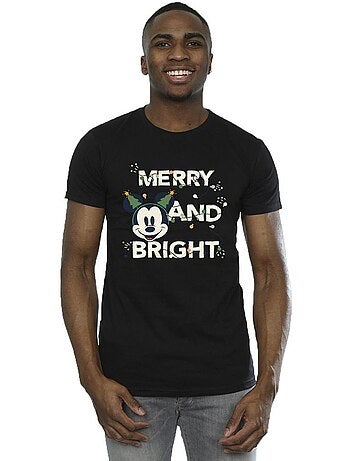 Disney - T-shirt MERRY & BRIGHT