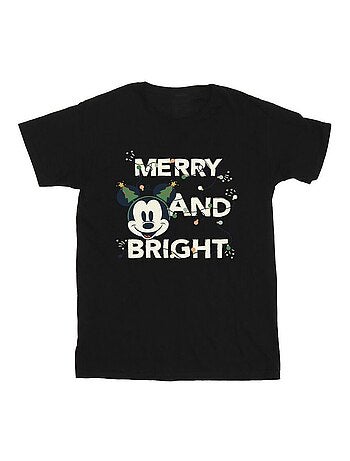 Disney - T-shirt MERRY & BRIGHT