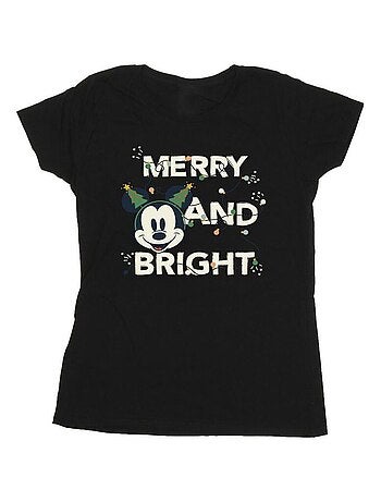 Disney - T-shirt MERRY & BRIGHT