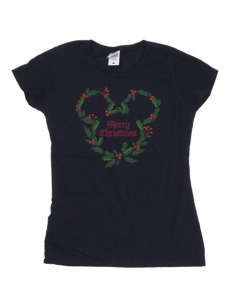 Disney - T-shirt MERRY HOLLY Bleu marine - Kiabi