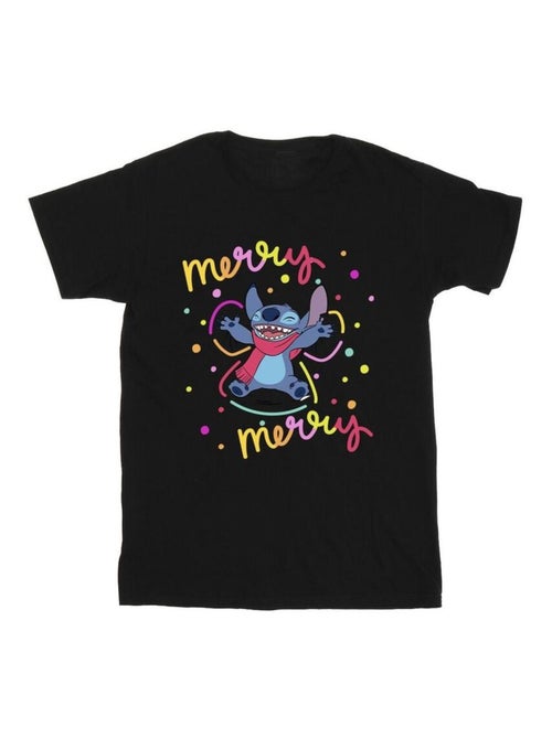 Disney - T-shirt MERRY RAINBOW - Kiabi Disney - T-shirt MERRY RAINBOW - Kiabi