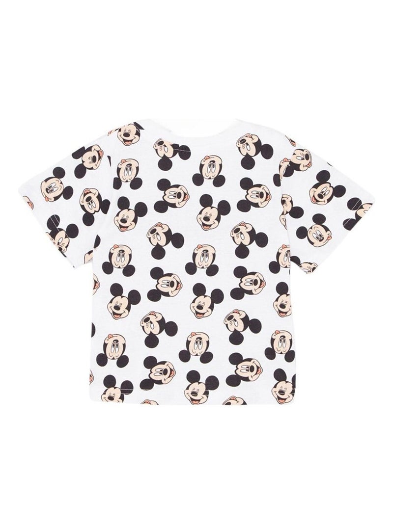 Disney - T-shirt Mickey Blanc - Kiabi