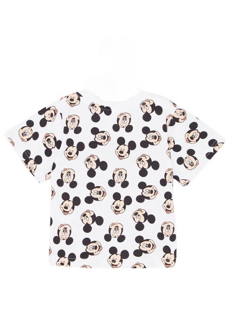 Disney - T-shirt Mickey Blanc - Kiabi
