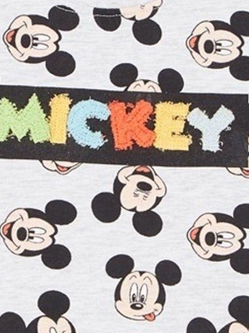Disney - T-shirt Mickey Gris - Kiabi