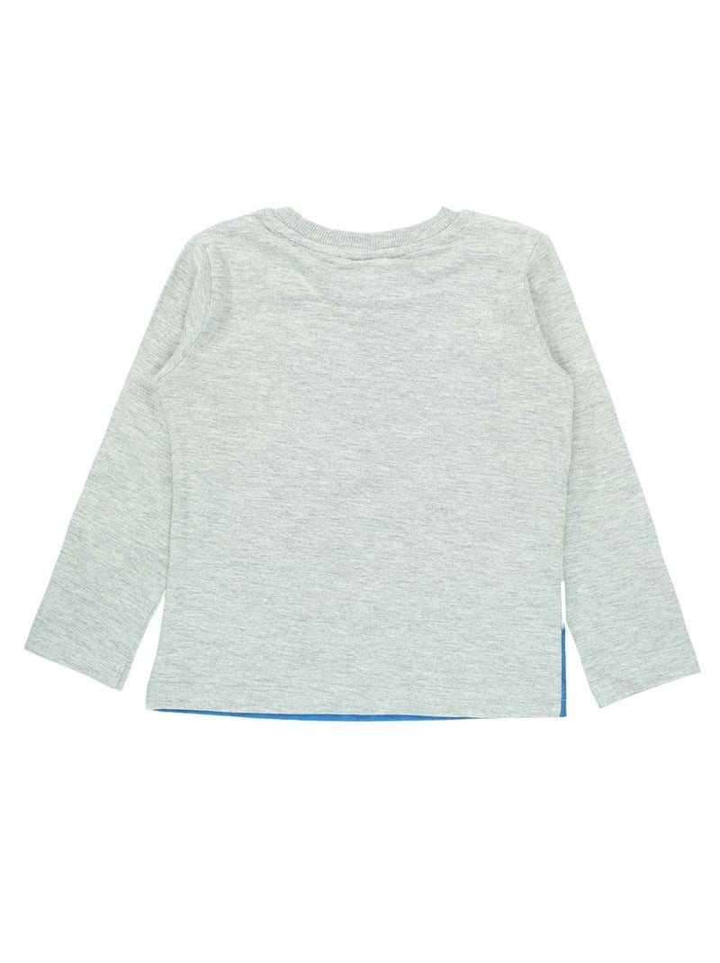Disney - T-shirt Mickey Gris - Kiabi
