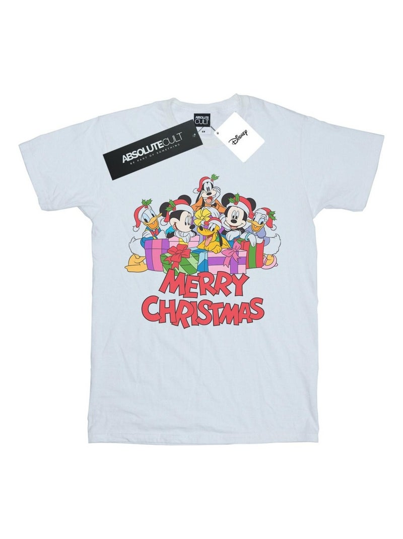 Disney - T-shirt MICKEY MOUSE AND FRIENDS Blanc - Kiabi