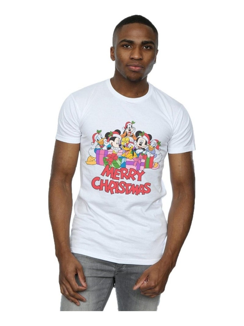 Disney - T-shirt MICKEY MOUSE AND FRIENDS Blanc - Kiabi